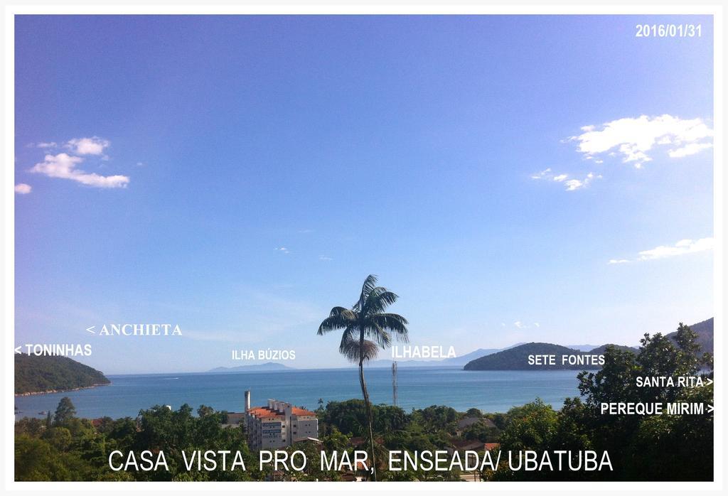 Casa Ubatuba Vista Para O Mar Екстериор снимка
